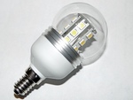 Sfera a 21 LED SMD E/14 4,5W 220V