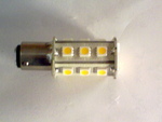 Lampada a LED attacco BA15d-3,2W-8/30V corrente continua