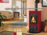 Stufa a Legna Nordica GAIA 6 kW * 172 m3