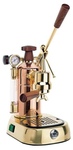 Macchina caffè La Pavoni Professional rame ottone impugnature in legno