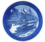 Piatto Natale da collezione Royal Copenhagen 2007