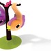 Servizio per sale e pepe Alessi Paradise Birds