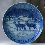 Piatto Natale da collezione Bing & Grondahl 2009