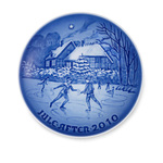 Piatto Natale da collezione Bing & Grondahl 2010
