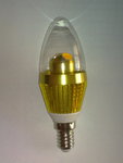 Oliva a LED 3x1W E/14 85-264V