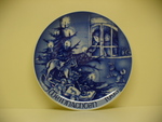 Piatto Natale da collezione Bareuther 1995