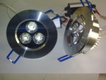 Faretto  a LED 3X1W 220V AC luce bianco freddo
