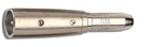 Adatt. XLR 3 poli - Presa JACK 6,3
