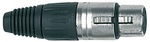 Presa volante XLR 3 poli femmina